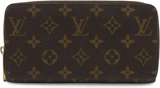 Louis Vuitton Monogram Brown Monogram Long Wallet (Bi-Fold) (Pre-Owned)