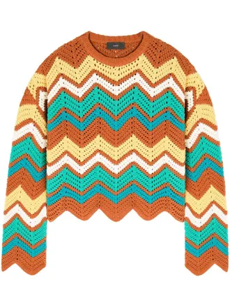 Alanui Maglione Kaleidoscopic - Blu