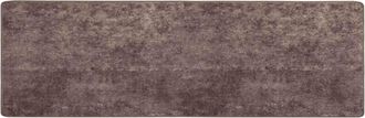 vidaXL Pasillo De Alfombra Marsa Gris 100 X 350 Cm Poli&eacute;ster Y Pvc Vidaxl