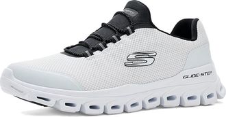 Skechers Glide-Step Noltek Mens Shoes White/Black : 10.5 D - Medium, Synthetic/Textile