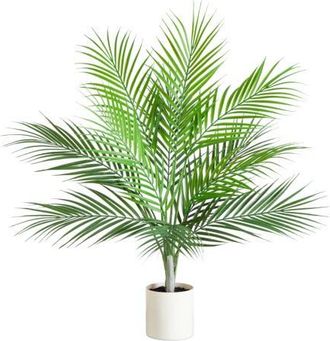 Nearly Natural 30-in Artificial Palm Tree in Green at Nordstrom