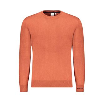 Pepe Jeans London Truien & Vesten, Heren, Oranje, S, Katoen, Cotton Sweater
