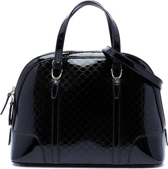Gucci Pre-owned Gucci Small Microguccissima Patent Nice Satchel Ladies X4SQX6ZL57CEIWLA