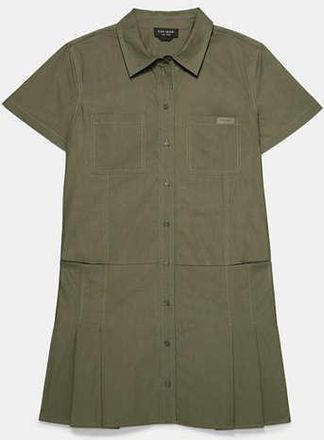 Kate Spade New York Pleated Utility Shirtdress
