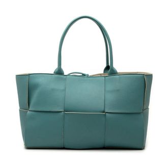 Bottega Veneta Pre-owned Tote Bags, female, Blue, Size: ONE SIZE Pre-owned Bucket Shoulder Bag