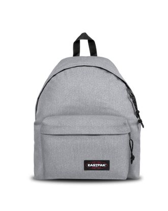 Eastpak Freizeitrucksack EASTPAK PADDED PAKR, Damen, Gr. B/H/T: 30cm x 40cm x 18cm, grau (sunday grau), Textil, Basic, Rucks&auml;cke Freizeitrucksack, Unisex Schu