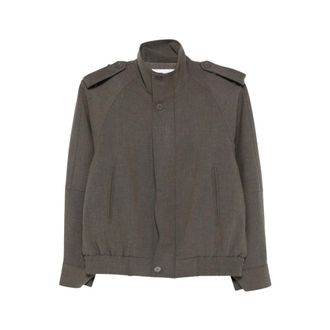 Frankie Shop Bomber Jackets, female, Gray, Size: XS Kelly Padded Blouson