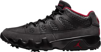 Nike Air Jordan 9 G Golf Shoes (FJ5934-002, Black/True Red/Dark Charcoal), Black/True Red/Dark Charcoal, 8.5 UK