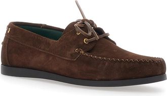 Vinny&rsquo;s Mens Loafers Brown Suede