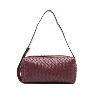Elleme Elleme, Dames, Tassen, Rood, Maat: ONE Size Leer