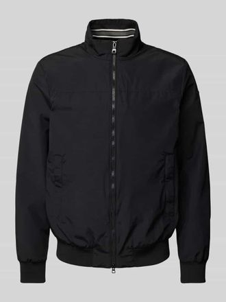 Geox Blouson mit Zweiwege-Rei&szlig;verschluss in Black, Gr&ouml;&szlig;e 58