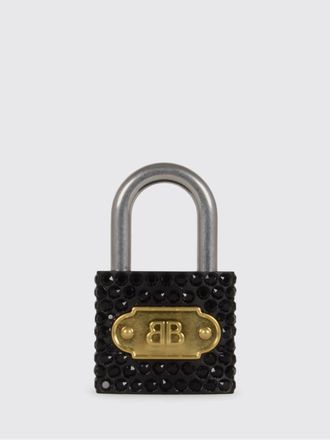 Balenciaga Portachiavi Padlock Balenciaga in metallo con strass incastonati