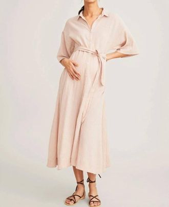 Hatch Maternity The Elsa Dress In Petal Gingham