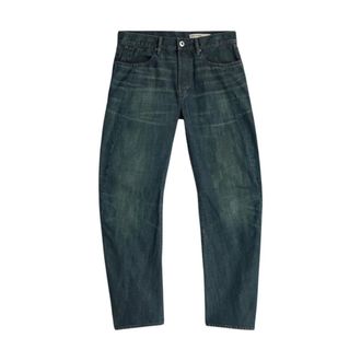 G-Star Jeans, Heren, Blauw, W36 L32, Katoen, Contor 3D Regular Jeans