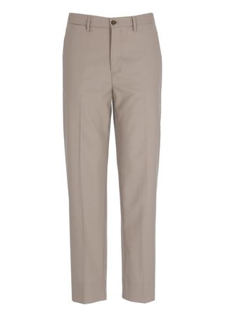 BRIGLIA 1949 Beige Jean Wool-Blend Pants