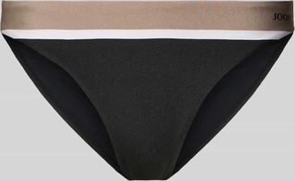 Joop Bikini-Hose mit Label-Print in Black, Gr&ouml;&szlig;e 40