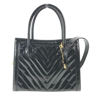 Chanel Pre-owned Handbags, female, Black, Size: ONE SIZE Pre-owned Handbag