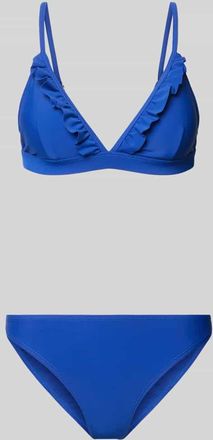 Shiwi Bikini-Set mit R&uuml;schen Modell Beau in Royal, Gr&ouml;&szlig;e 34