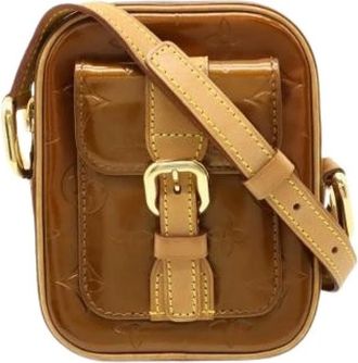 Louis Vuitton Pre-owned Vintage Cross Body Bag - Dames - Vintage Schoudertas - Bruin - ONE Size - Vintage