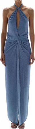 Baobab Linus Maxi Dress In Starry Blue