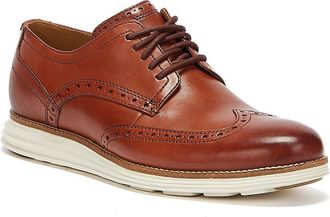 Cole Haan &Oslash;riginalGrand Shortwing Oxford Heren Bruin/Wit Brogues