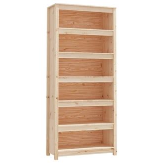vidaXL Estanter&iacute;a Madera Maciza De Pino 80x35x183 Cm Vidaxl