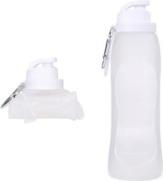 OEM Dailygoods, Botella Plegable De 500 Ml, Botella Deportiva Port&aacute;til, Libre De Bpa, Para Bebidas Fr&iacute;as/calientes, Botella De Agua