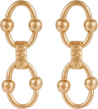 Gas Bijoux Rivage Gold Plated Earrings