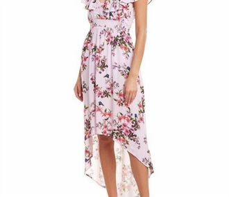 Nanette Lepore Victorian Floral Hi-Low Dress In Ladylike