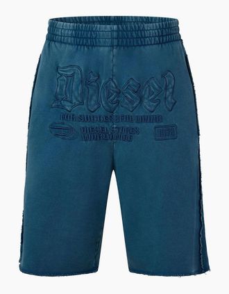 Diesel Mens P Rawmarshy Calzoncini Jogger Shorts - Navy - Size: 33/32/32