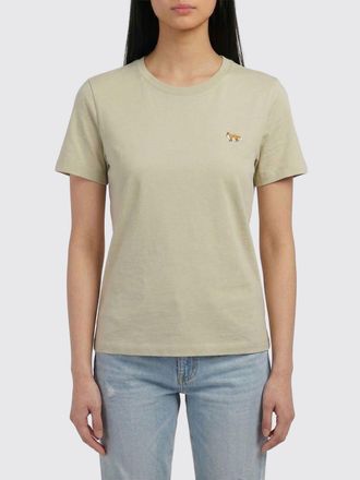 Maison Kitsun&eacute; T-shirts in cotone con logo Maison Kitsun&eacute;