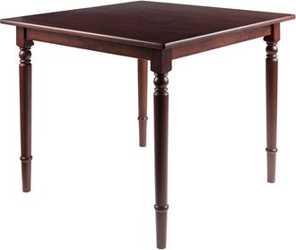 Winsome Mornay Dining Table Walnut Finish