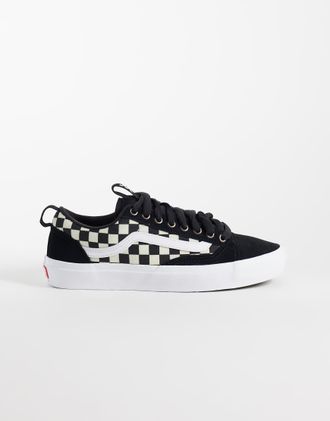 Vans Skate Old Skool 36 + sneakers a scacchiera nero e bianco