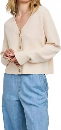 Gentle Fawn Joyce Button Down Cardigan In Cream
