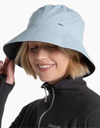 Craghoppers Womens Craghoppers III Nosilife Bucket Hat - Woodland Green Parchment - Size: S-M