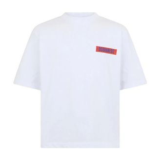 Dsquared2 Camiseta con logo - Tops - Hombre - Blanco - M