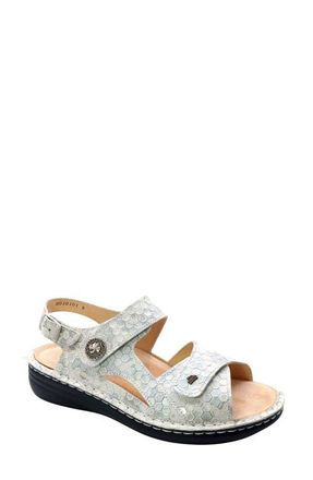 Finn Comfort Barbuda Ankle Strap Slide Sandal in Bianco Esandra at Nordstrom, Size 12-12.5Us