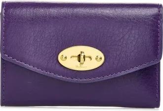 Mulberry Darley Folded Leather Wallet in Amethyst at Nordstrom