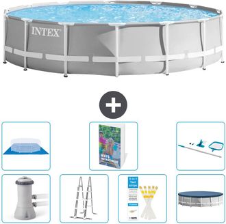 Intex Piscina Prism Frame Redonda - 427x107 Cm - 8-piezas S573
