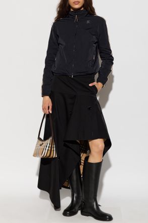 Burberry Heather Skirt, Womens, Black