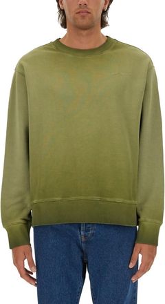 Msgm Washed Out Jersey Sweatshirt