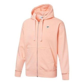 Puma Downtown Hooded Jacket Pink Black White 531427-26