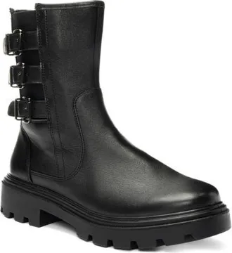 Ara Montpelier Combat Boot in Black at Nordstrom, Size 6.5
