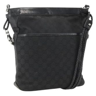 Gucci Pre-owned GG Canvas Shoulder Bag - - Pre-owned - Donna - Nero - ONE SIZE