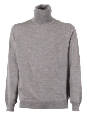 KANGRA roll-neck sweater - men - Wool - 56 - Grey
