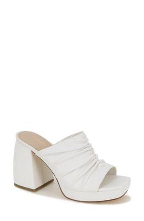 Kenneth Cole Anika Platform Sandal in Ecru Pu at Nordstrom Rack, Size 5