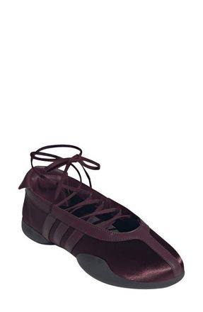 adidas Taekwondo Mei Ballet Flat in Maroon/mar at Nordstrom, Size 9.5