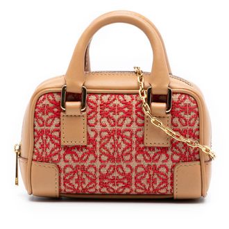Loewe Pre-owned LOEWE Nano Canvas Amazona Satchel Ladies 6O5NYCCQJ6HOQ79W