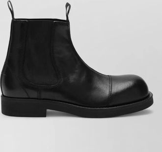 Maison Margiela leather chelsea ankle boots