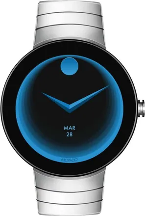 Movado Connect Black Dial Unisex Watch 3660017